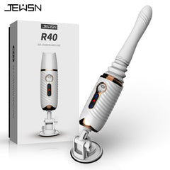 JEUSN R40 electric Sex Machine Automatic Telescopic Heating Massager Male and Female Thrust Vibrator Adult charging Sex Toys