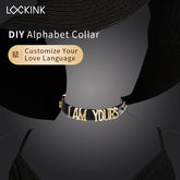 SEVANDA Multi-color DIY Alphabet Collar