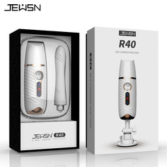 JEUSN R40 electric Sex Machine Automatic Telescopic Heating Massager Male and Female Thrust Vibrator Adult charging Sex Toys