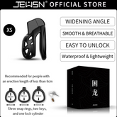 jeusn male chastity cage sex toys discreet sissy femboy chastity cock cage Device Penis Rings Male With 3 Size Men'S Adult Goods