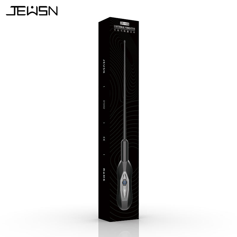 Intense Stimulation: 10-Frequency Silicone Urethral Vibrator with Rechargeable Function