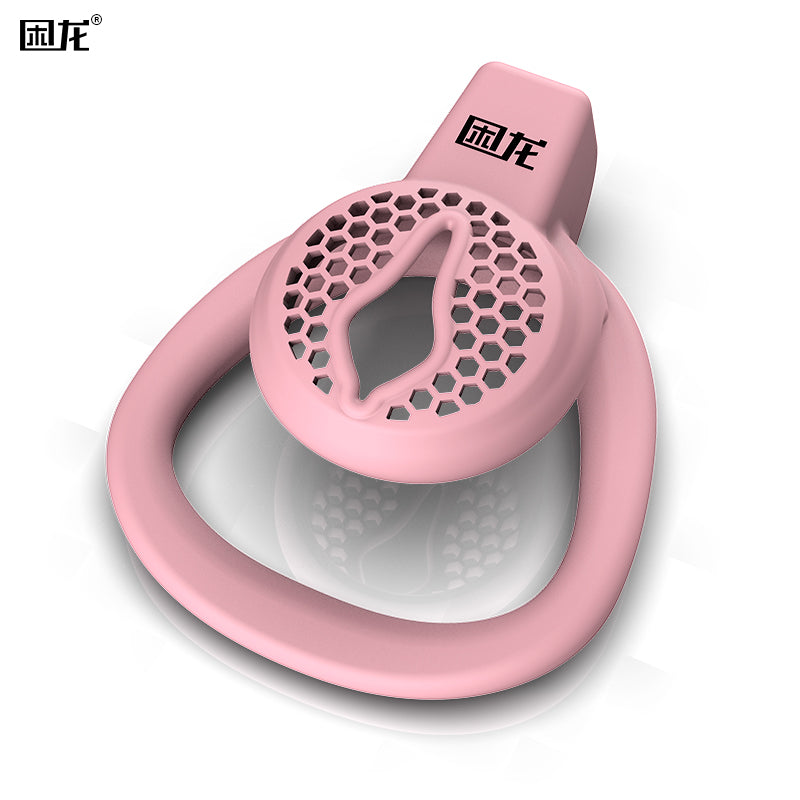 JEUSN Chastity Cage - Pink Series, Premium ABS Device