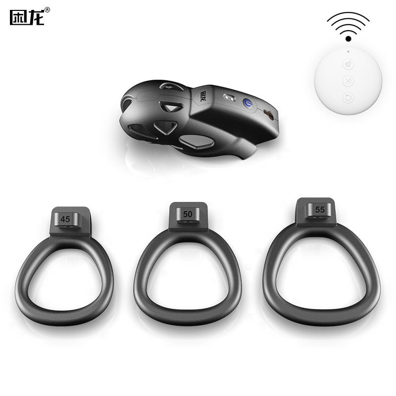 JEUSN Chastity Cage - Electric Shock Version, Smart App Control