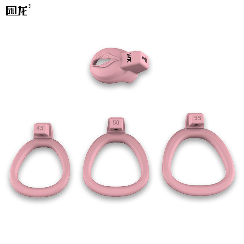 JEUSN Chastity Cage - Pink Series, Premium ABS Device