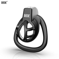 JEUSN Male Pot lid Chastity Cage Invisible Lock Chastity Device Lightweight Breathable Cock Cage Device Sex Toys Safe ABS Penis Cage for Men with 3 Sizes Rings,two Keys & Waterproof Copper Lock