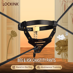 SEVANDA Stainless Steel Small Cage Chastity Pants for Women