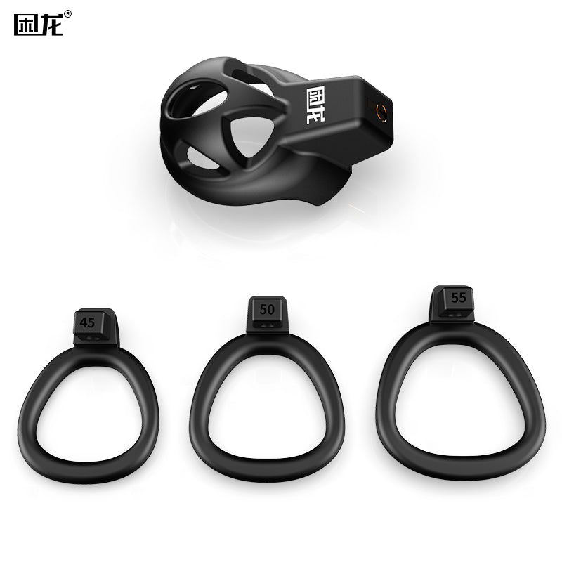 JEUSN Chastity Cage - Lid D/E/F Series, Premium ABS Device