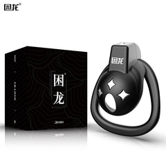 JEUSN Male Pot lid Chastity Cage Invisible Sissy femboy Lock Lightweight Breathable Cock Cage Device Sex Toys Safe ABS Penis Cage for Men with 3 Sizes Rings,two Keys & Waterproof Copper Lock