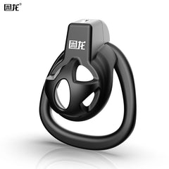 JEUSN Male Pot lid Chastity Cage Invisible Lock Chastity Device Lightweight Breathable Cock Cage Device Sex Toys Safe ABS Penis Cage for Men with 3 Sizes Rings,two Keys & Waterproof Copper Lock