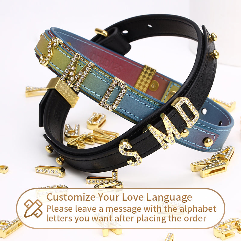 SEVANDA Multi-color DIY Alphabet Collar