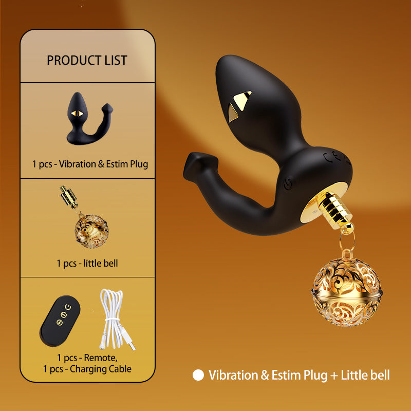 Weasel Estim &Vibration Tail Plug